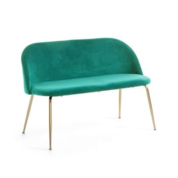 Canapea cu 2 locuri la forma mystere, verde