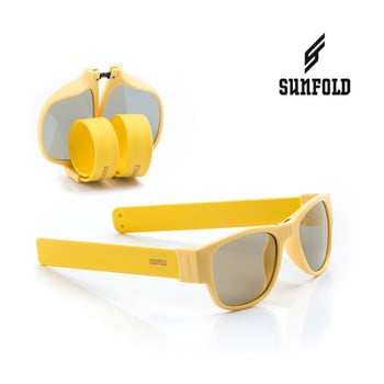 Ochelari de soare pliabili InnovaGoods Sunfold PA5, galben