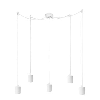 Corp de iluminat cu 5 cabluri bulb attack cero basic, alb