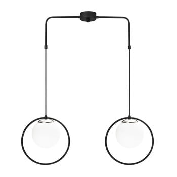 Lustră metalică opviq lights flovena, negru