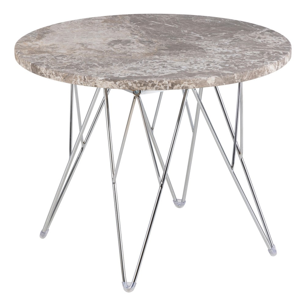 Mramorový kulatý odkládací stolek ø 55 cm Prunus – Actona