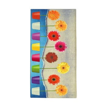 Traversă floorita flower power, 60 x 115 cm