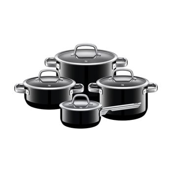 Set 4 oale wmf, negru
