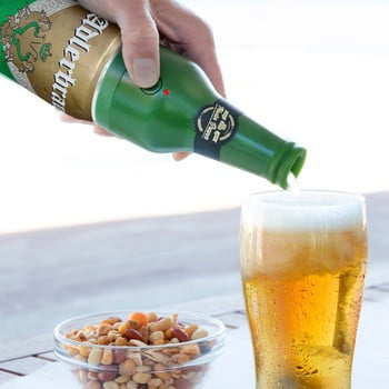 Capac sticlă pentru spumă bere Innovagoods Ultrasonic Beer Foamer