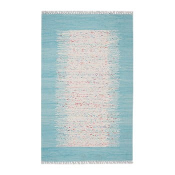 Covor eco rugs akvile, 80 x 300 cm, albastru