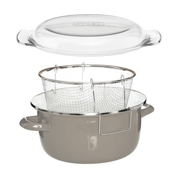 Friteuza premier housewares deep fryer, gri