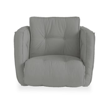 Fotoliu extensibil karup design dice grey, gri