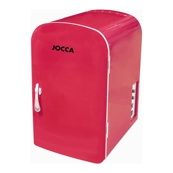 Červená přenosná mini lednička JOCCA Mini