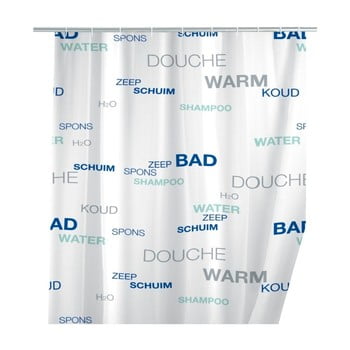 Perdea duș wenko douche, 180 x 200 cm, alb