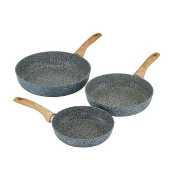 Set 3 tigăi bisetti pierre gourmet elena