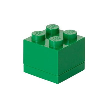 Cutie depozitare LEGO® Mini Box Green, verde imagine