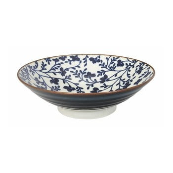 Bol tokyo design studio fleur de ligne, 1400 ml, alb-albastru