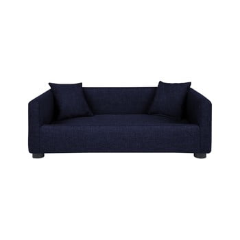 Canapea cu 2 perne decorative pentru câini marendog princess, albastru închis