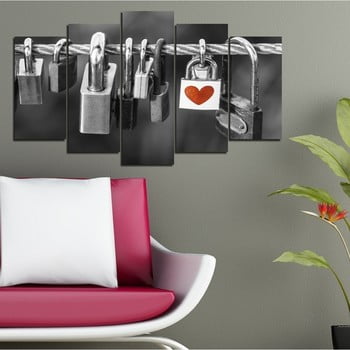 Tablou din mai multe piese 3d art entero, 102 x 60 cm