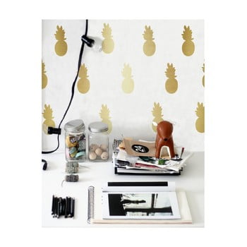 Autocolant pentru perete surdic pineapple