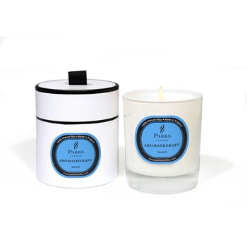 Lumânare parfumată parks candles london aromatherapy, aromă de zambilă, 50 ore