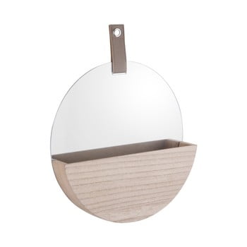 Oglindă de perete cu spațiu de depozitare pt living basic