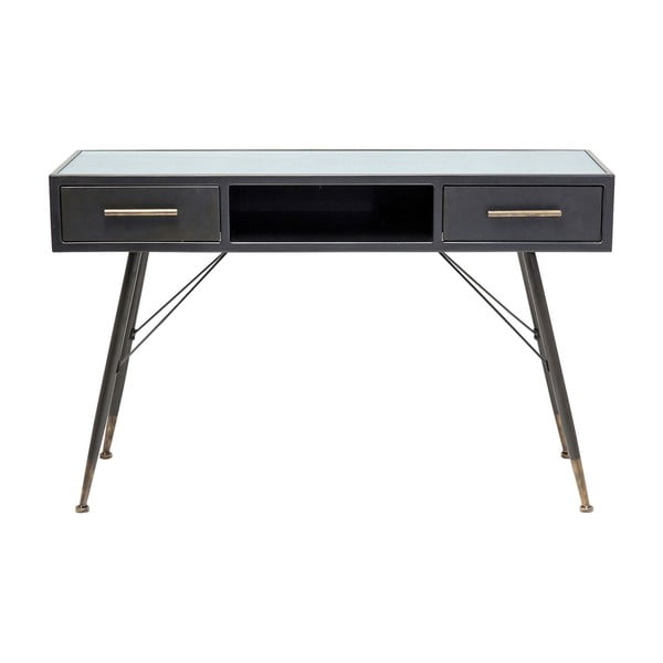 Černý konzolový stolek Kare Design La Gomera