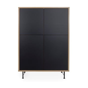 Dulap tenzo flow, 111 x 153 cm, negru