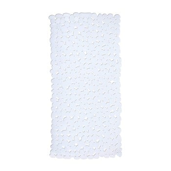 Covor baie anti-alunecare wenko drop, 71 x 36 cm, alb