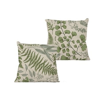 Față de pernă linen couture botanical, 45 x 45 cm