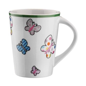 Cană din porțelan butterflies, 275 ml