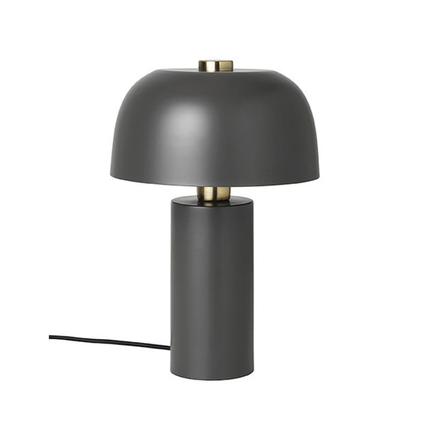 Černá stolní lampa Cozy living Lulu, výška 37 cm