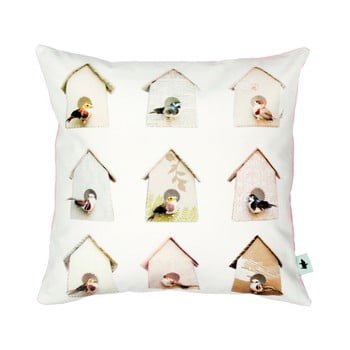 Față de pernă studio ditte birdhouse, 50 x 50 cm