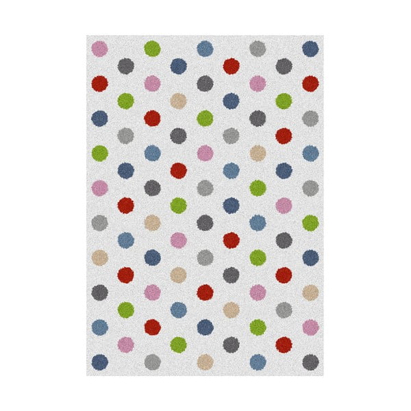Koberec Universal Norge White Dots, 160 x 230 cm