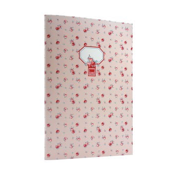 Agendă a4 din hârtie reciclată makenotes blue vintage, 40 file