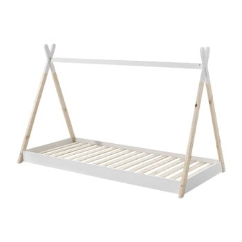 Pătuț pentru copil vipack tipi, 90 x 200 cm, alb