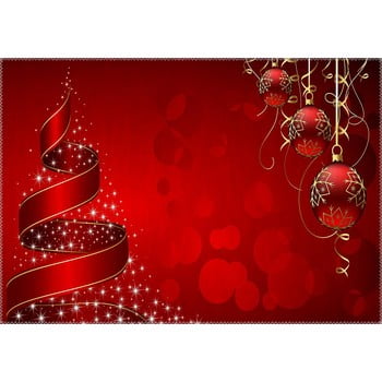 Covor vitaus christmas period red, 50 x 80 cm