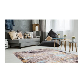 Covor Floorita Painting Grey, 80 x 150 cm