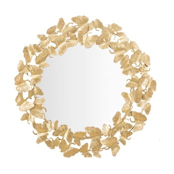Oglindă de perete mauro ferretti leaf, ø 87 cm