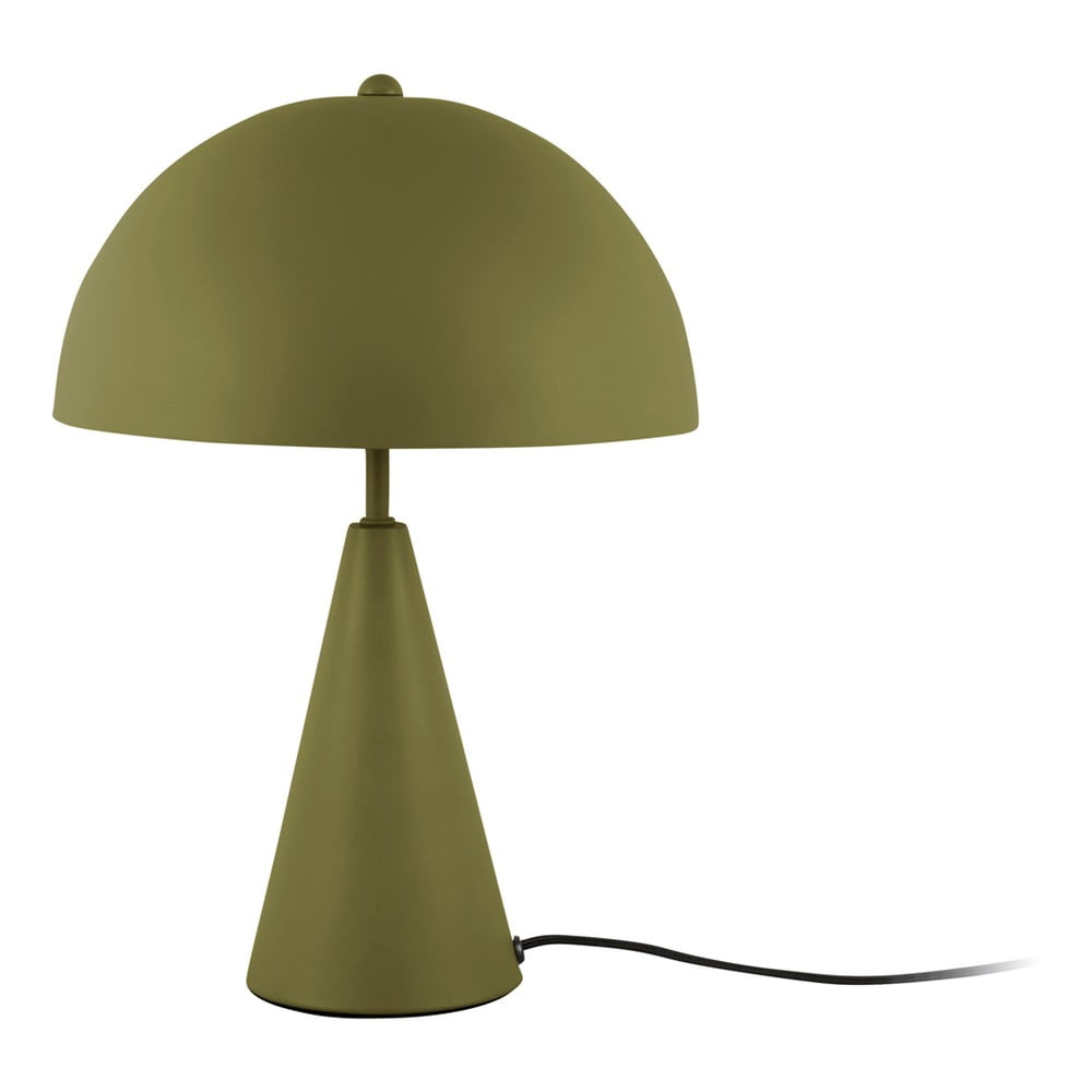 Zelená stolní lampa Leitmotiv Sublime, výška 35 cm