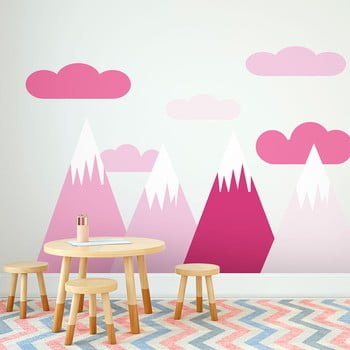 Autocolant ambiance scandinavian giant mountains shaka
