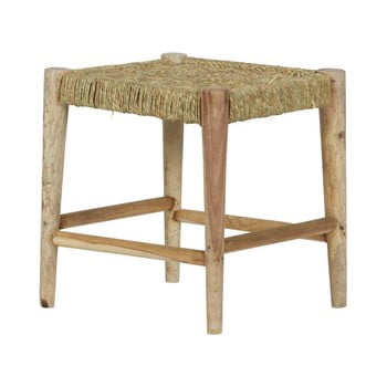 Taburet din lemn bepurehome wicker