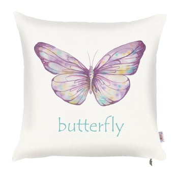 Faţă de pernă apolena violet butterfly, 43 x 43 cm