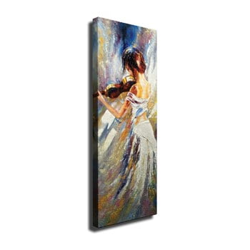 Tablou pe pânză violin player, 30 x 80 cm