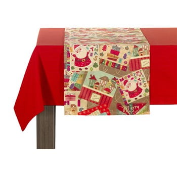 Napron cu model de crăciun apolena comfort, 40 x 140 cm