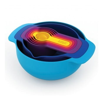 Set universal cu 7 piese joseph joseph, albastru