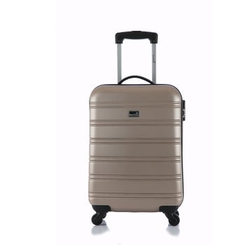 Valiză de mână, cu roți blue star bilbao, bej