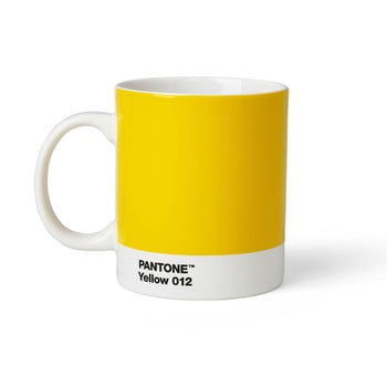 Cană pantone, 375 ml, galben