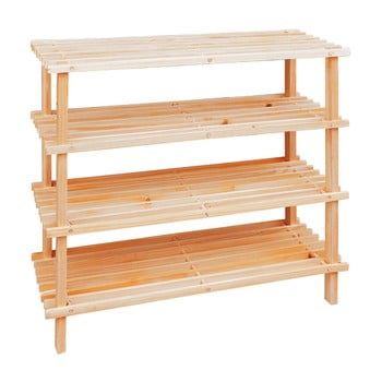 Pantofar din lemn premier housewares, 4 rafturi