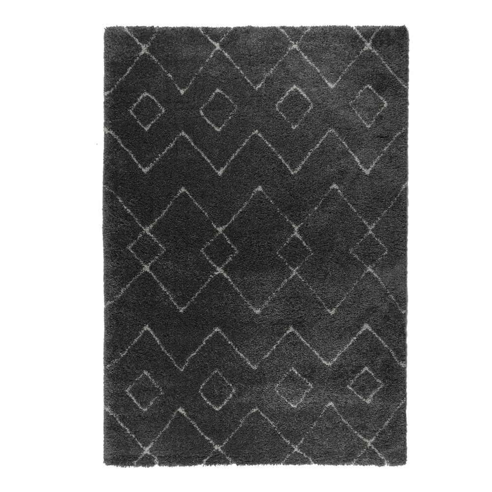 Tmavě šedý koberec Flair Rugs Imari, 120 x 170 cm