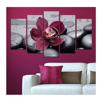 Tablou din mai multe piese insigne saar, 102 x 60 cm