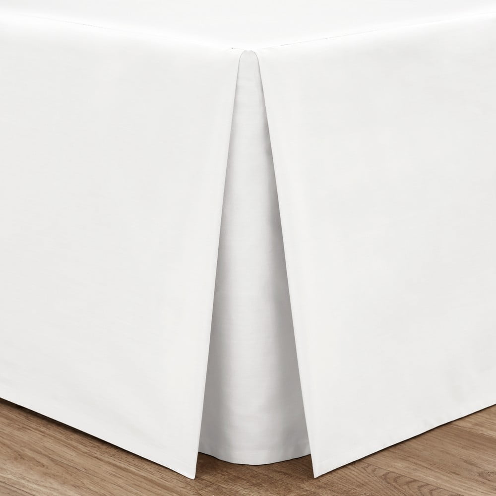 Bílý perkálový potah na rám postele 150x200 cm Easy Iron Percale – Catherine Lansfield