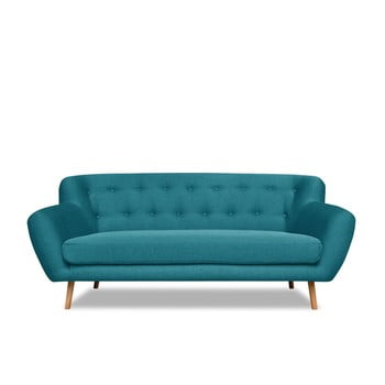Canapea cu 3 locuri cosmopolitan design london, turcoaz