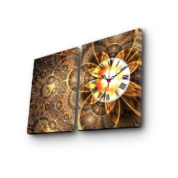 Ceas de perete cu imagine clock, 60 x 38 cm