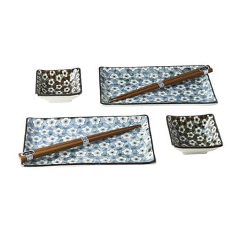 Set servire de 2 persoane pentru sushi mij ume